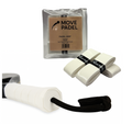 Padel grip - anti slip - 3 pack - white
